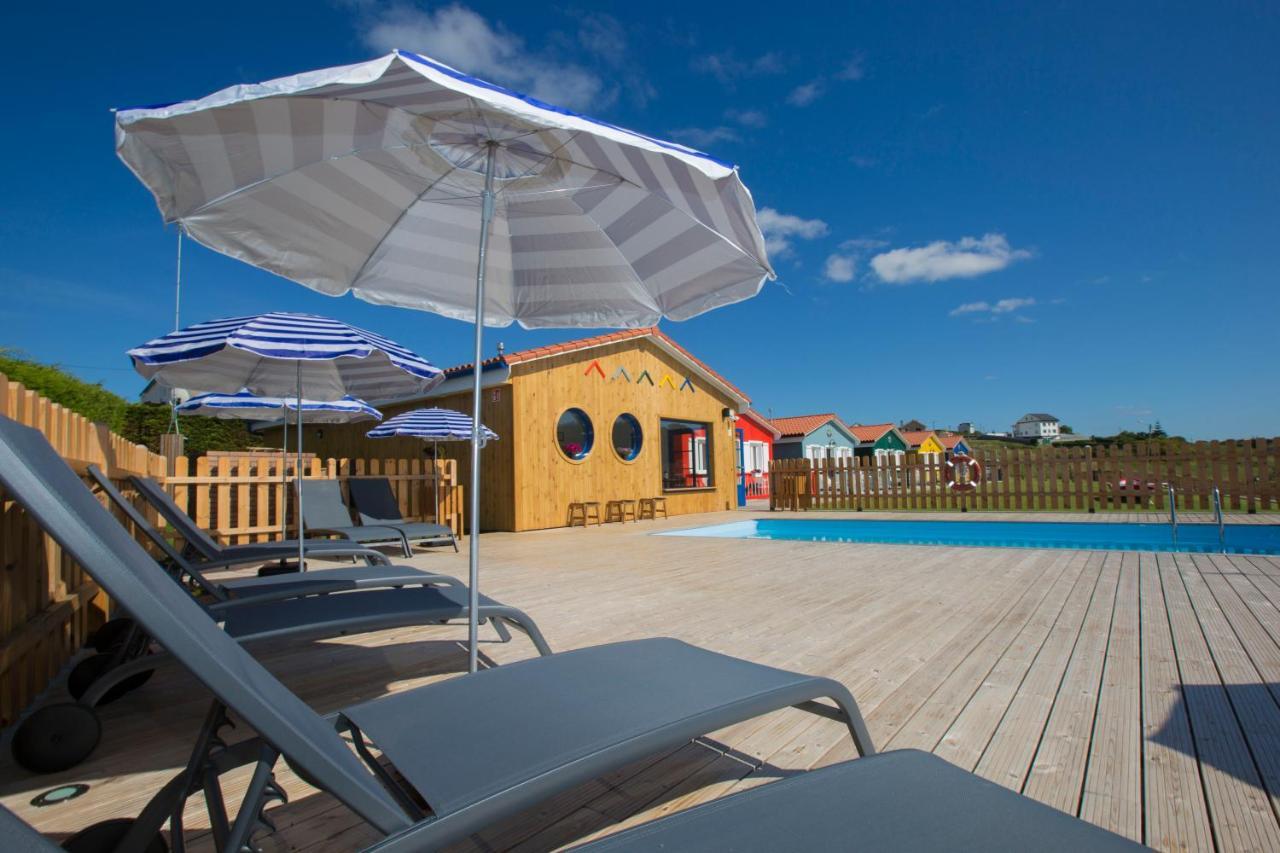 Cabanas De Vendaval Malpica Exterior foto